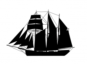 sailing boat for wall decoration1 3D प्रिंट मॉडल