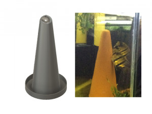 discus angelfish aquarium breeding cones 3D Print Model