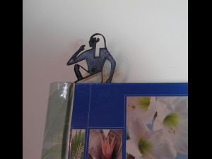 reading bookmark 3 clips 3D Druckmodell