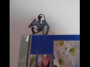 reading bookmark 3 clips 3D Print Model