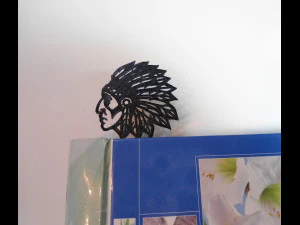 reading bookmark 3 clips 3D Print Model