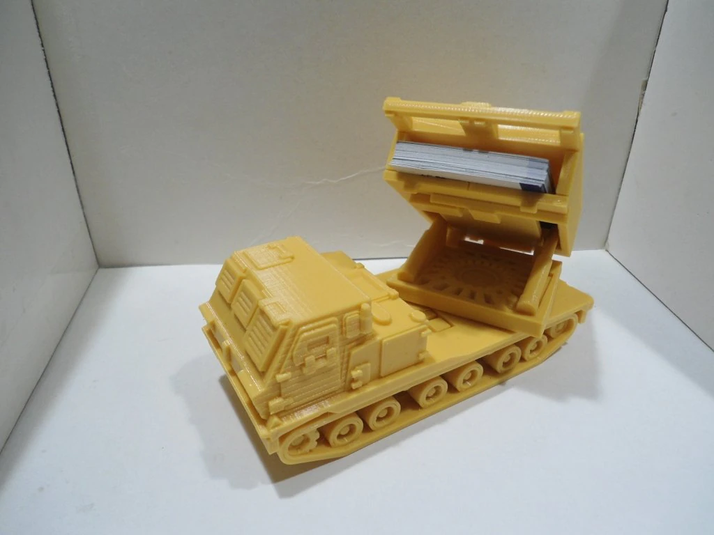 missiles launcher business card holder 3D Model .c4d .max .obj .3ds .fbx .stl .blend 