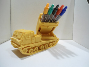 missiles launcher pen and pencil holder 3D मॉडल