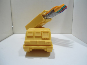 missiles launcher pen and pencil holder Modelo 3D