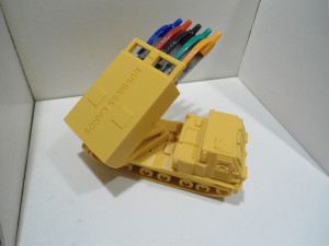 missiles launcher pen and pencil holder Modelo 3D