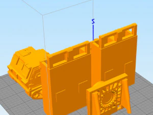 missiles launcher pen and pencil holder 3D Model