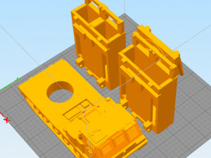 missiles launcher pen and pencil holder Modelo 3D