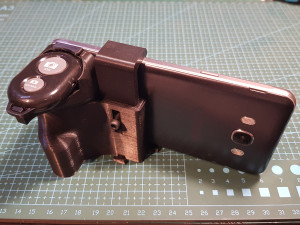Smart phone camera grip - camera holder 3D Print Model