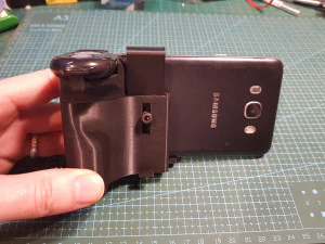 Smart phone camera grip - camera holder 3D Print Model