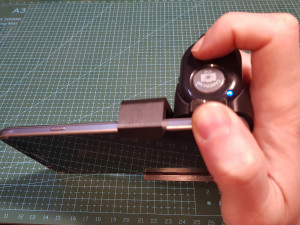 Smart phone camera grip - camera holder Model do druku 3D