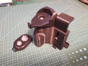 Smart phone camera grip - camera holder 3D Print Model