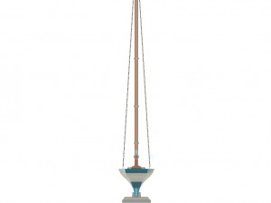 Sailing boat scale model 3D Print Model