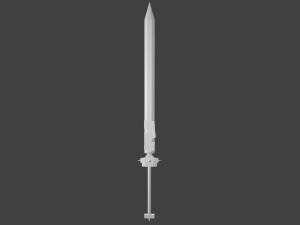 soul eater krona sword 3D Model