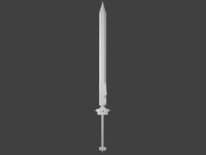 soul eater krona sword 3D Model