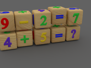 3d cubes for mathematics 3D 模型