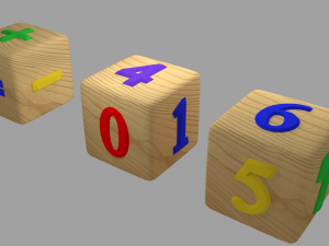 3d cubes for mathematics 3D 模型