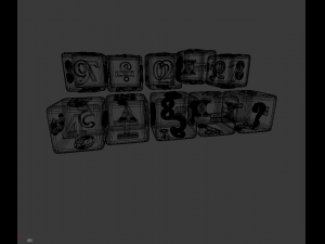 3d cubes for mathematics 3D 模型