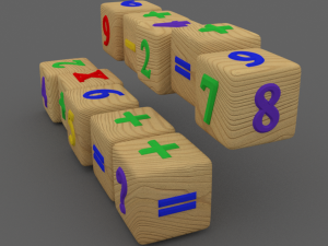 3d cubes for mathematics 3D 模型