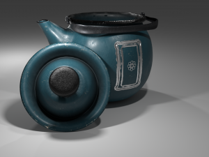 kettle retro for games and not only 3D Model