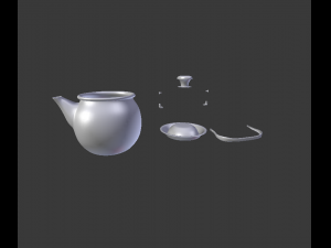 kettle retro for games and not only 3D Model