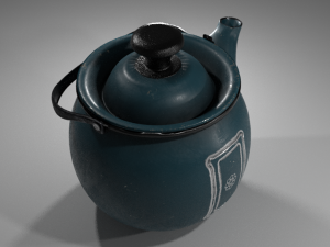 kettle retro for games and not only 3D Model