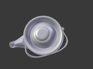 kettle retro for games and not only 3D Model
