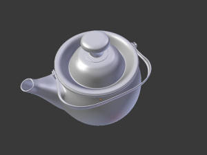 kettle retro for games and not only 3D Model