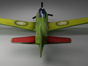 north american trojan 28 - aircraft Modèle 3D