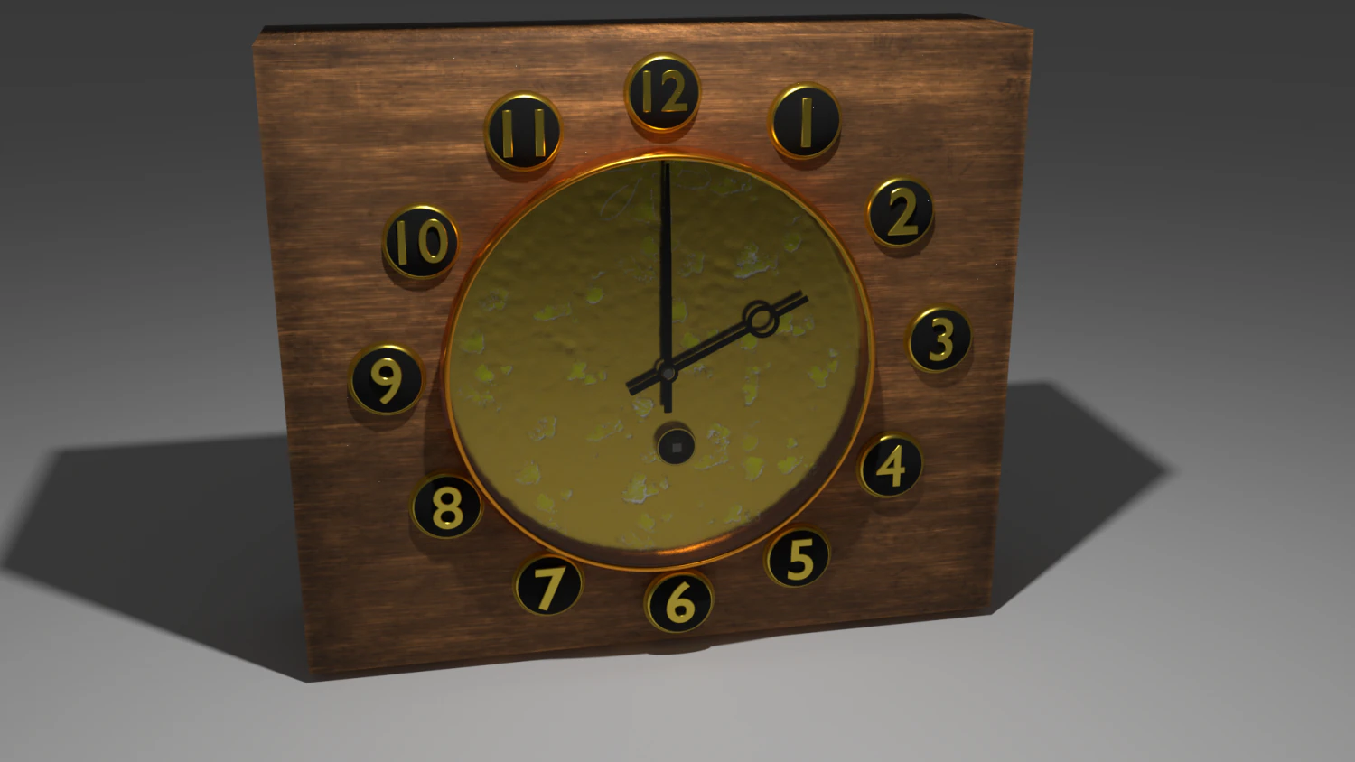 retro watch - 3d 3D Model .c4d .max .obj .3ds .fbx .stl .blend 