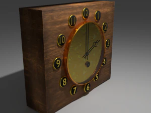 retro watch - 3d 3D Model