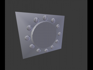 retro watch - 3d Modèle 3D