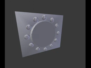 retro watch - 3d 3D Model