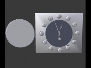 retro watch - 3d Modèle 3D