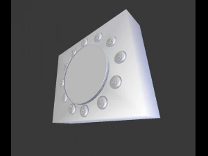 retro watch - 3d 3D Model