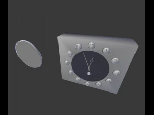 retro watch - 3d 3D Model