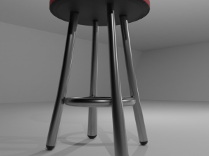 tabel chairs 3D 模型