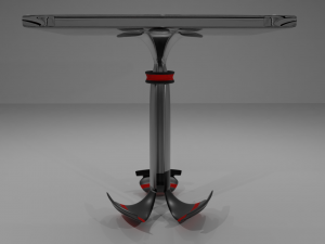 tabel chairs 3D 模型