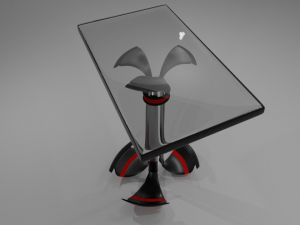 tabel chairs 3D 模型
