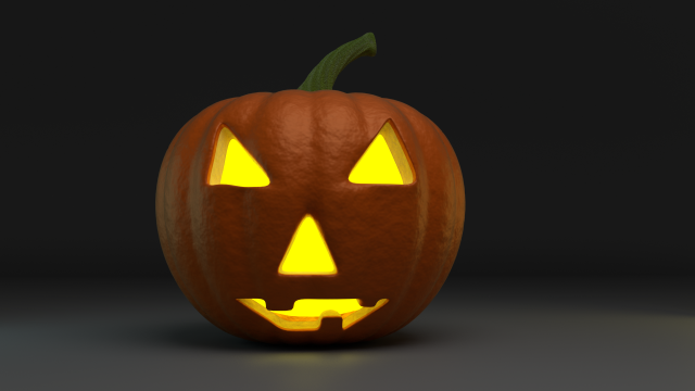 halloween pumpkin 3Dモデル .c4d .max .obj .3ds .fbx .stl .blend 