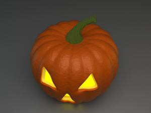 halloween pumpkin 3Dモデル