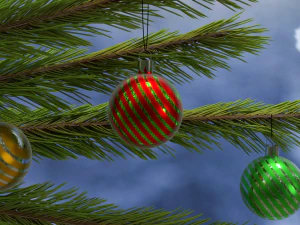 Palle e giocattoli di Natale 3D Modello 3D