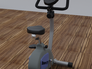 bicycle exercise bike 3 d Modello 3D