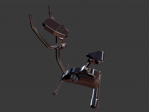 bicycle exercise bike 3 d 3D Model