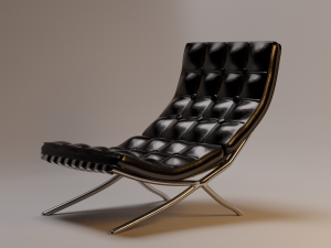 chair barcelona 3d 3D Model