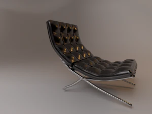 chair barcelona 3d 3D Model