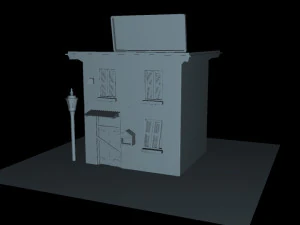 restaurant and bar 3D Model