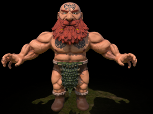 dwarf 3D मॉडल