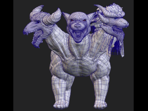 cerberus 3D 模型
