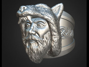 celtic ring 3D Print Model