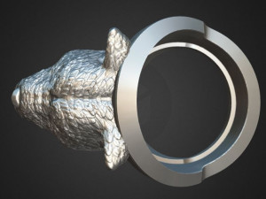 celtic ring 3Dプリントモデル